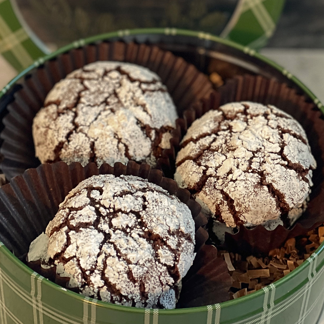 Chocolate Crinkle Cookies