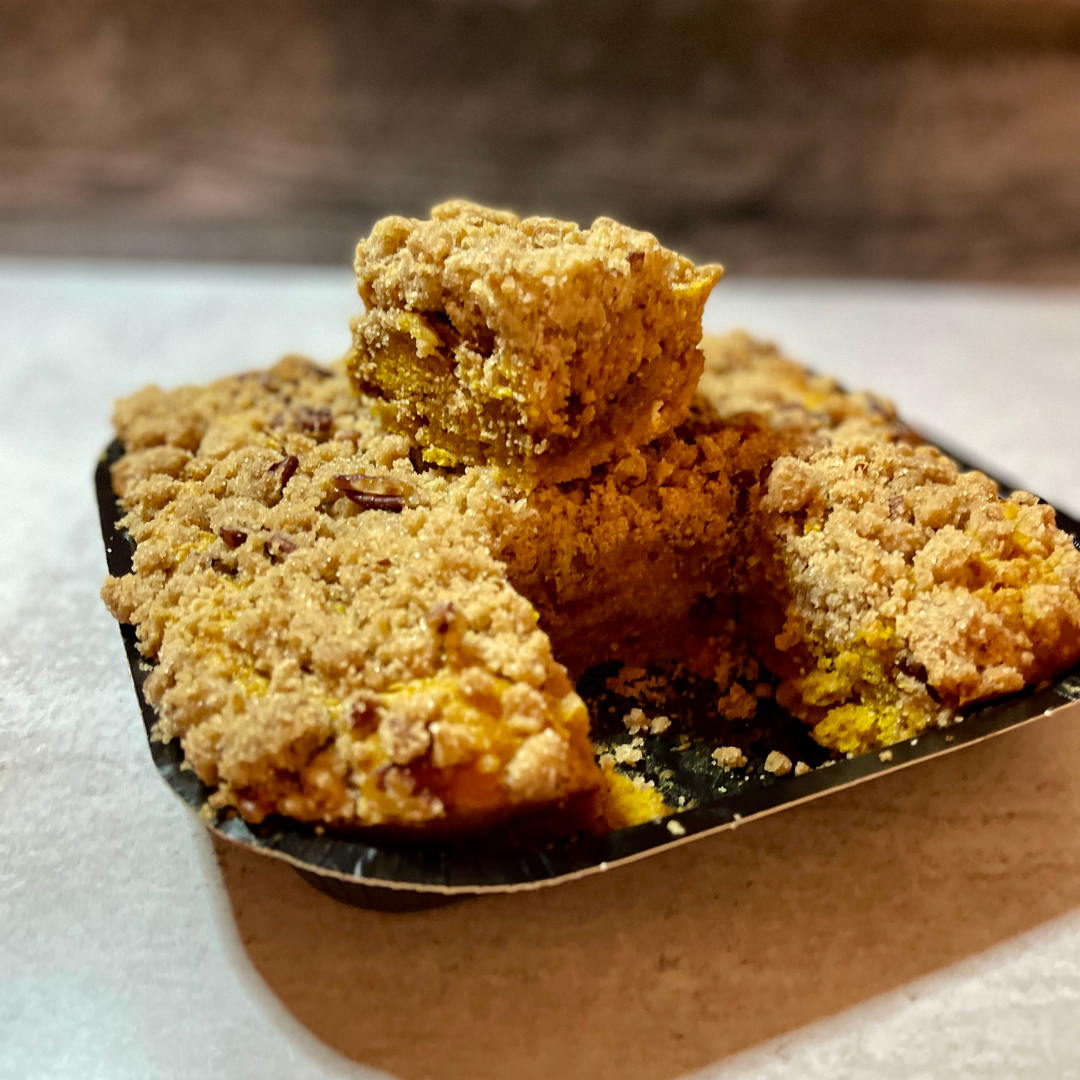 Pumpkin Streusel Coffee Cake